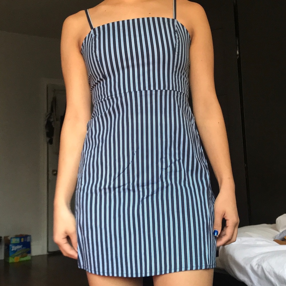 Striped Mini Dress
